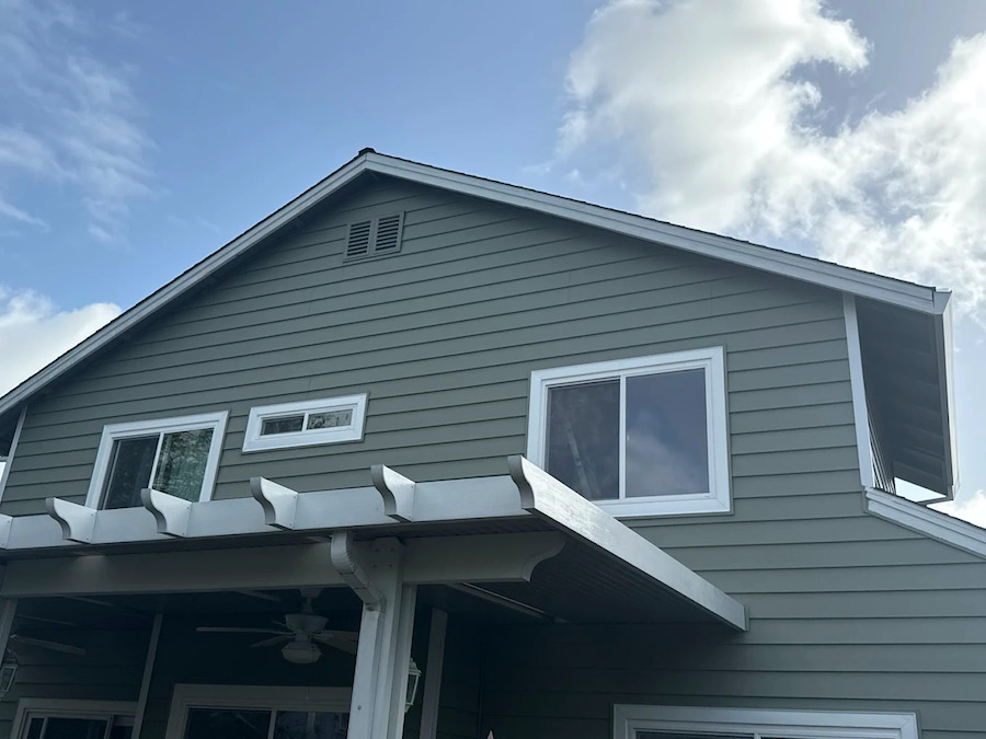 Siding installation